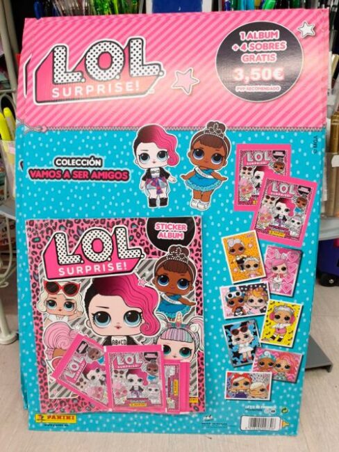 album cromos LOL Surprise 2 vamos a ser amigos