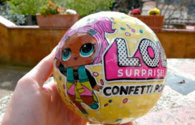 bola lol surprice confetti pop
